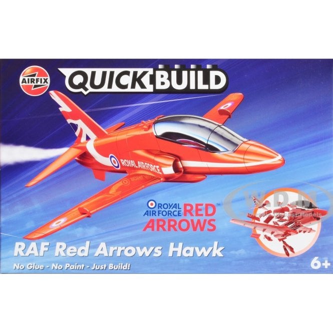 Airfix QuickBuild QUICKBUILD Red Arrows Hawk