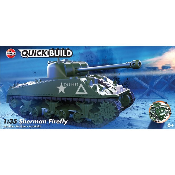 Airfix QuickBuild QUICKBUILD Sherman Firefly Tank (1:35)