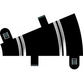 Radius 1 Curve 22.5° x 2