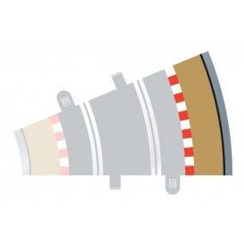 Radius 2 Curve Outer Borders 22.5° x 4