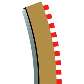 Radius 4 Curve Inner Borders 22.5° x 4