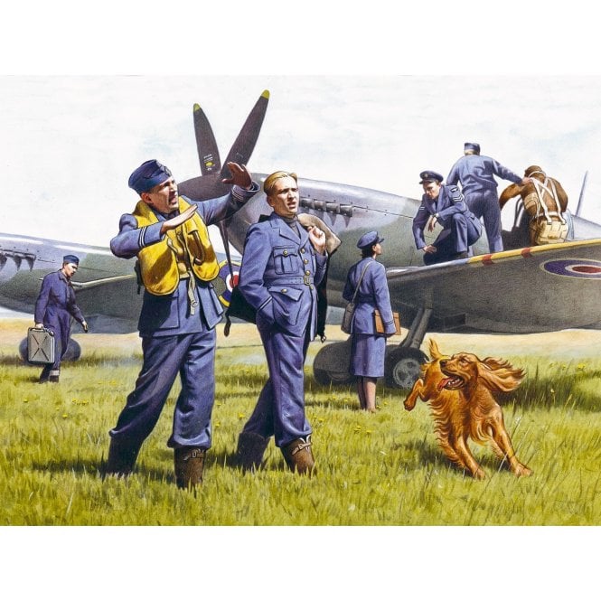 ICM RAF Pilots and Ground Personnel (1936-45) (1:48)