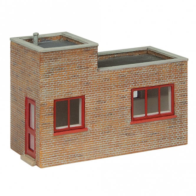 Scenecraft Rail Yard Crewroom - Red