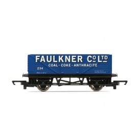 RailRoad: 7 Plank Open Wagon Faulkner Co. Ltd Coal Coke 234