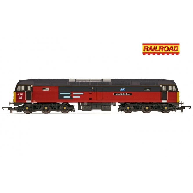 Hornby Railroad: BR Class 47 47749 'Atlantic Collage' RES
