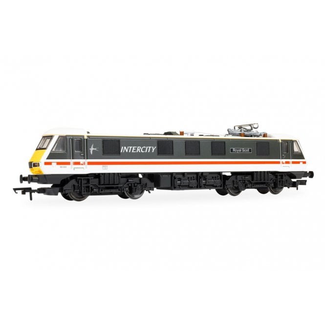 Hornby Railroad: BR Class 90 90001 'Royal Scot' LSL Intercity