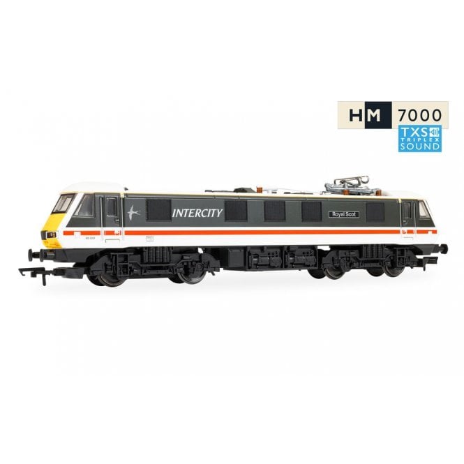 Hornby Railroad: BR Class 90 90001 'Royal Scot' LSL Intercity (Sound)