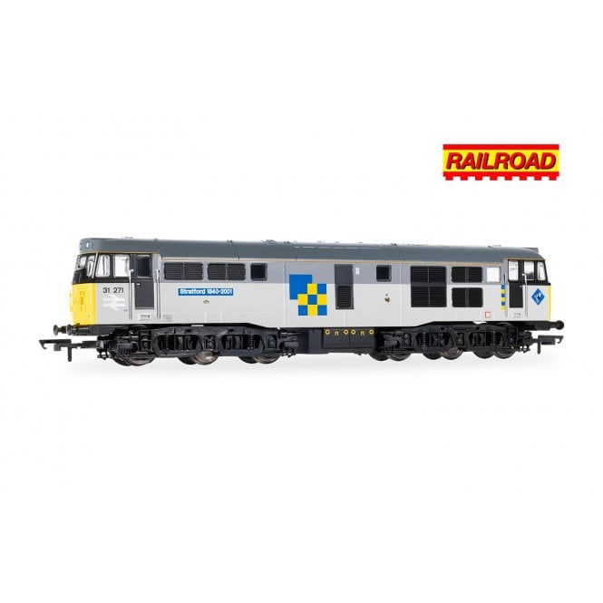 Hornby Railroad: Class 31 31271 'Stratford' Triple Grey Construction