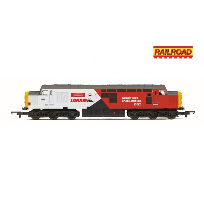 Hornby Railroad: Class 37 37418 'An Comunn Gaidhealach' Loram