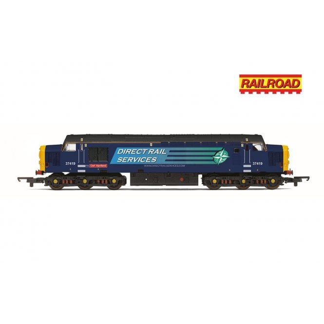 Hornby Railroad: Class 37 37419 'Carl Haviland' DRS Compass