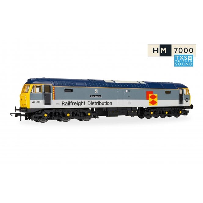 Hornby Railroad: Class 47 47306 'The Sapper' RFD (Sound Fitted)