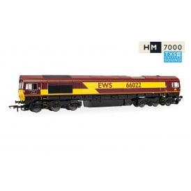 Railroad: Class 66 66022 'Lafarge Charnwood' EWS (Sound Fitted)