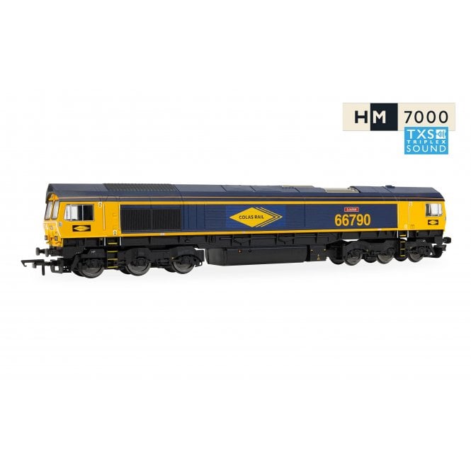 Hornby Railroad: Class 66 66790 'Louise' GBRf/Colas (Sound Fitted)