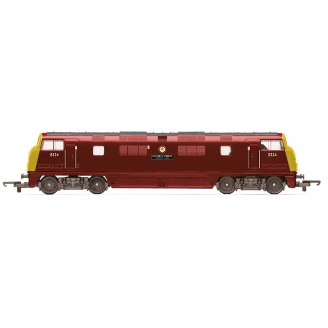 Hornby Railroad Plus: BR Class 43 'Warship', D834 'Pathfinder' Maroon