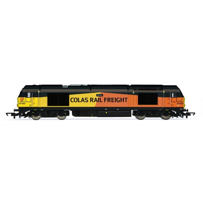 Hornby RailRoad Plus Colas Rail Class 67 Co-Co 67023 'Stella' - Era 10
