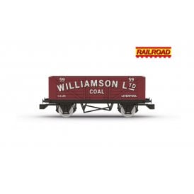 RailRoad: 'Williamson' Plank Wagon