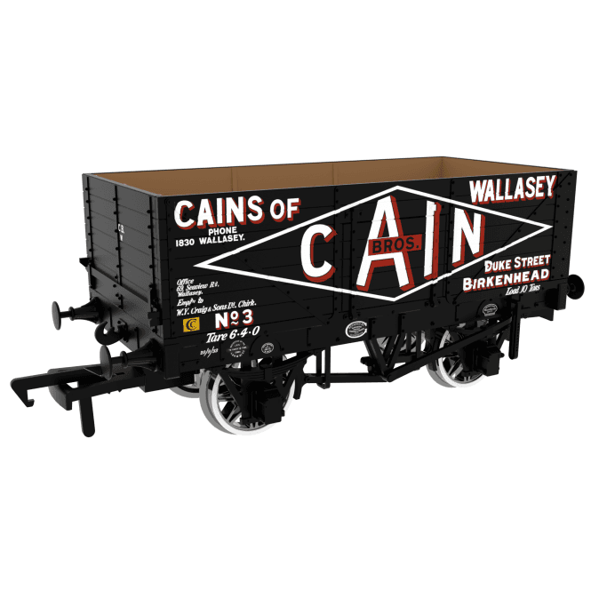 Rapido UK RCH 1907 Open Wagon Cains of Wallasey No. 3