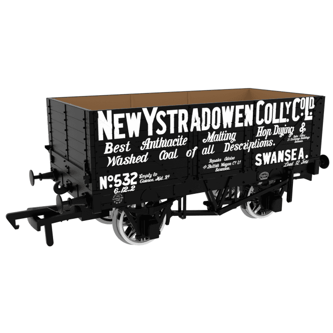 Rapido UK RCH 1907 Open Wagon New Ystradowen Colly. Co. Ld. No. 532