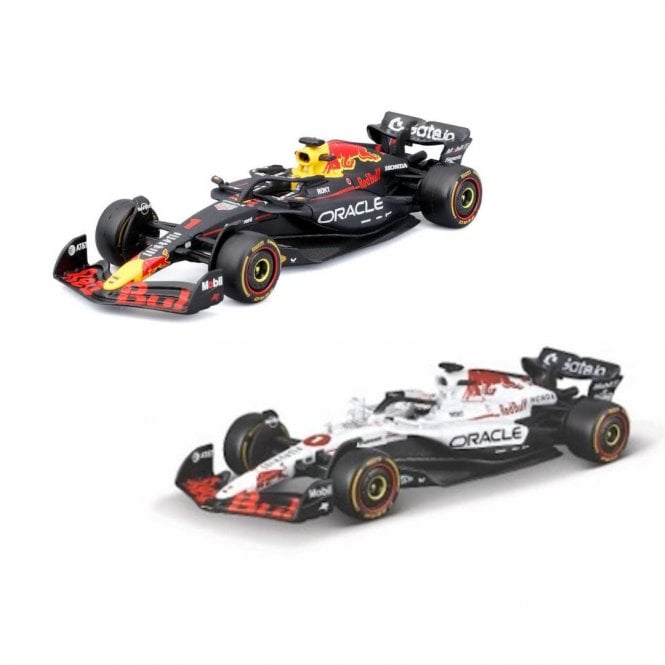 Bburago Red Bull Racing F1 RB21 #1 Verstappen Two pack 2025 (1:43)