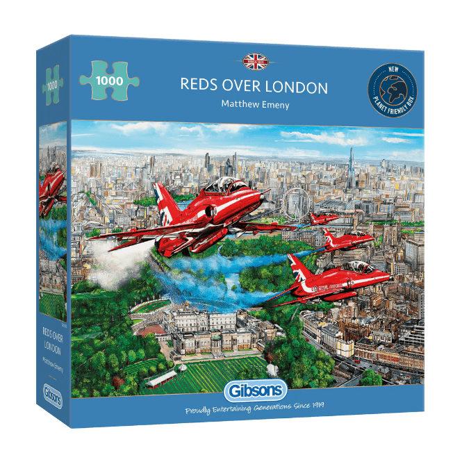 Gibsons Reds Over London (1000pc)