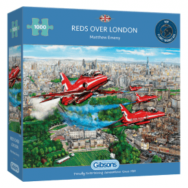 Reds Over London (1000pc)