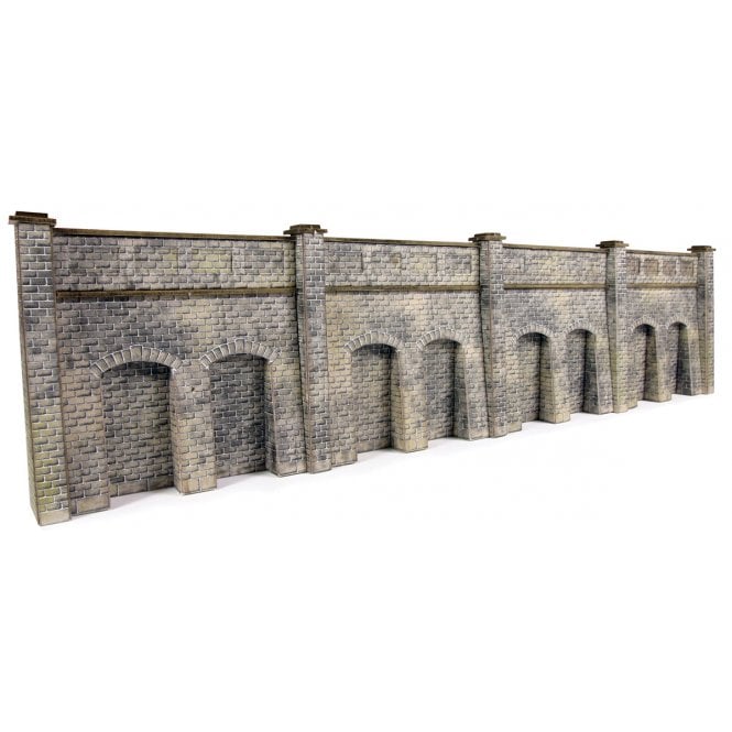 Metcalfe N Retaining Wall - Stone - N Scale