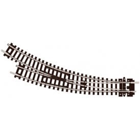 Right Hand Curved Turnout - Code 80 - Insulfrog