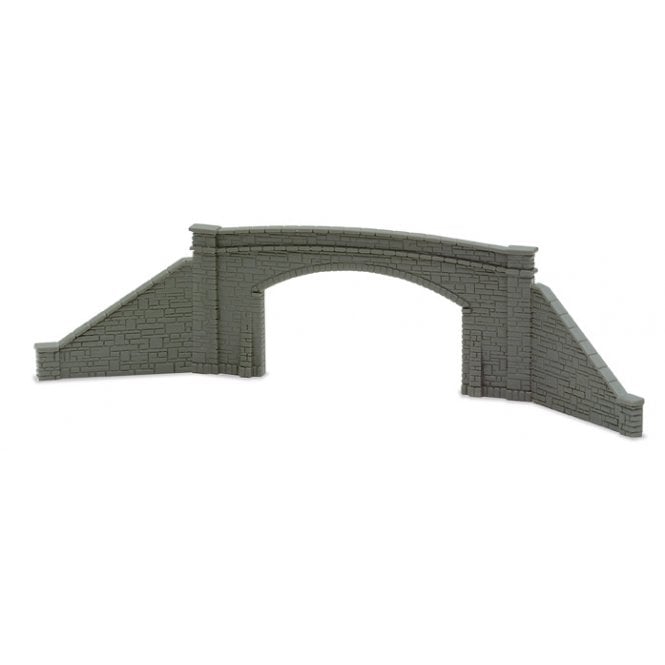 Peco Road Bridge Sides - stone type - Double track