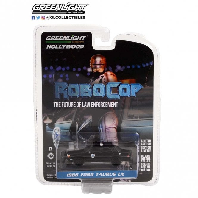 Greenlight Robocop (1987 Movie) 1986 Ford Taurus LX Detroit Metro West Poli