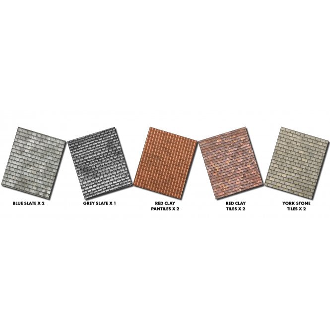 Metcalfe OO Roofing Tiles (OO)