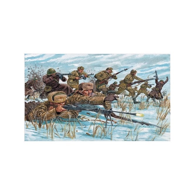 Italeri Russian Infantry (Winter uniform) (1:72)
