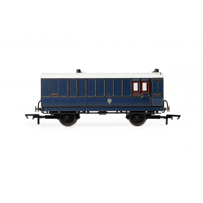 Hornby S&DJR, 4 Wheel Coach, Passenger Brake, 8 - Era 2