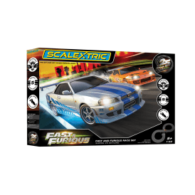 Scalextric Fast and Furious - 25 Years - Supra vs R34
