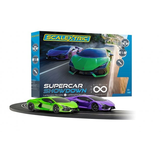 Scalextric : Lamborghini Revuelto Supercar Showdown Race Set