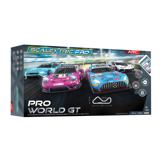 Scalextric Pro World GT Race Set