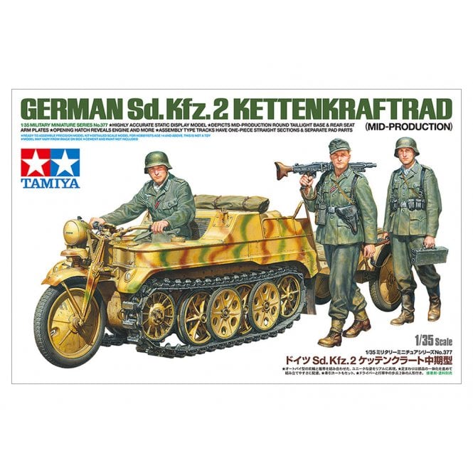 Tamiya Sd.Kfz.2 Kettenkraftrad Mid Production (1:35)
