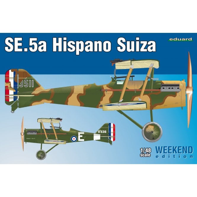 Eduard SE.5a Royal Aircraft Factory Hispano Suiza (Weekend) (1:48)