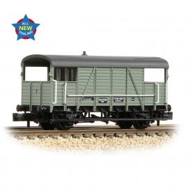 SE&CR 25T 'Dance Hall' Brake Van BR Grey 'S55457'