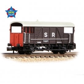 SE&CR 25T 'Dance Hall' Brake Van SR Brown '55462'