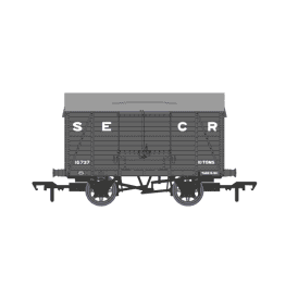 Rapido UK SECR 10T van No. 16737 SECR Grey Diagram 1426 (OO)