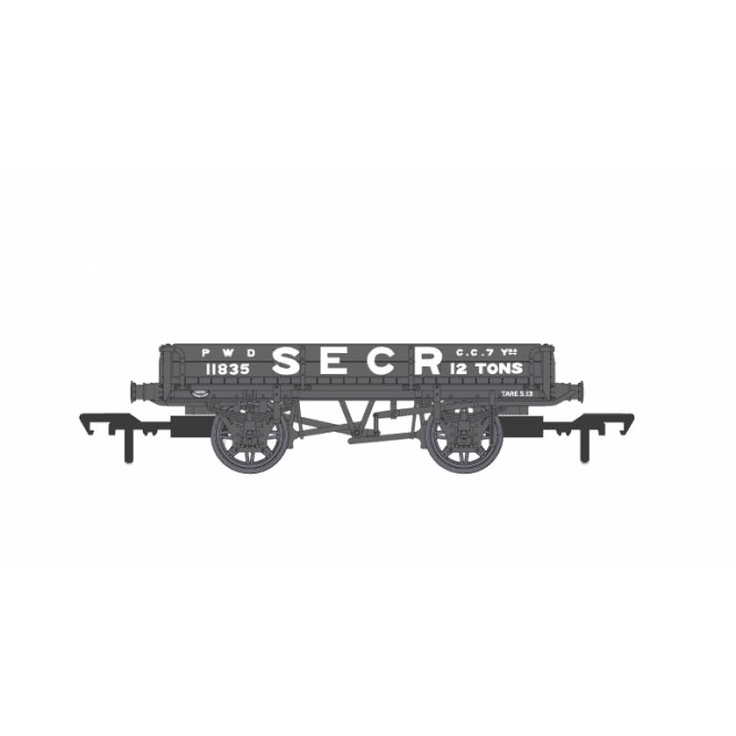 Rapido UK SECR Ballast wagon No.11835 SECR Grey Original body (OO)