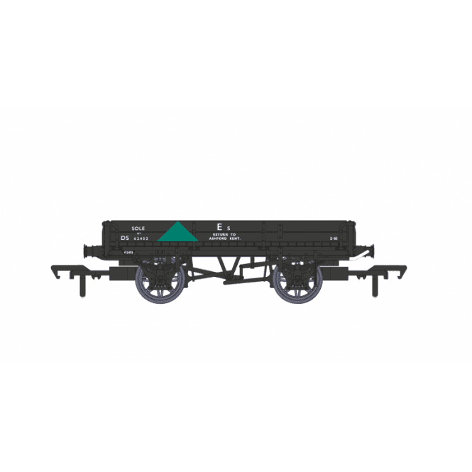 Rapido UK SECR Ballast wagon No. DS62402 BR Black Post SR body (OO)