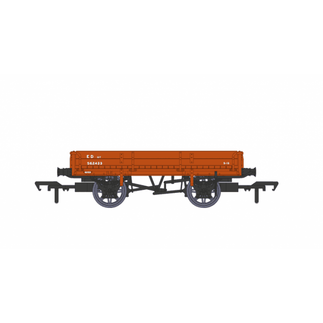Rapido UK SECR Ballast wagon No. S62433 BR Red Oxide Posr SR Body (OO)