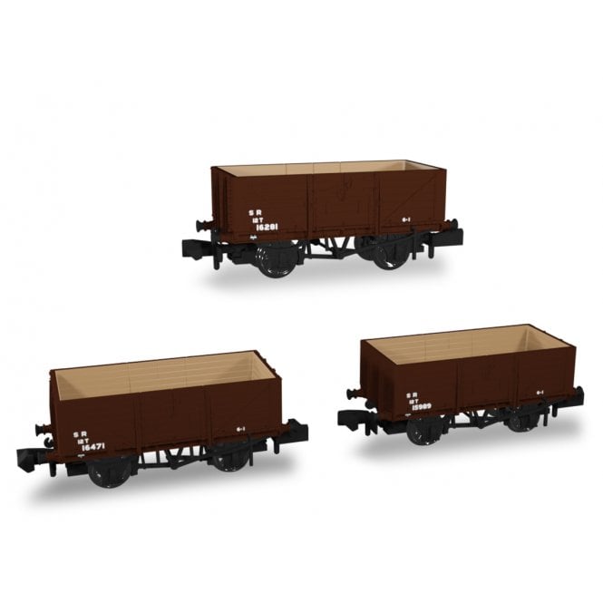Rapido UK SECR Wagons Pack 3 – SR post-36 Livery 7 Planks (Dia.1355)