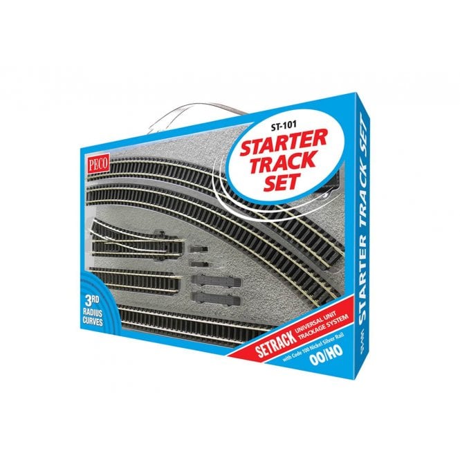 Peco Setrack OO/HO Starter Track Set - 3rd Radius
