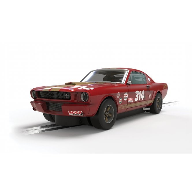 Scalextric Shelby GT350H - Red and Gold
