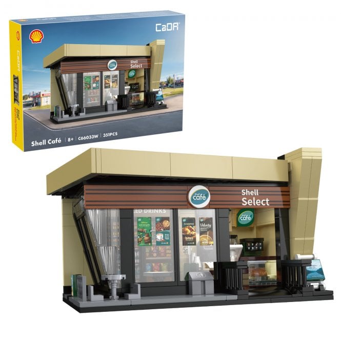 CADA Shell Select Coffee Shop Café - 351 pcs
