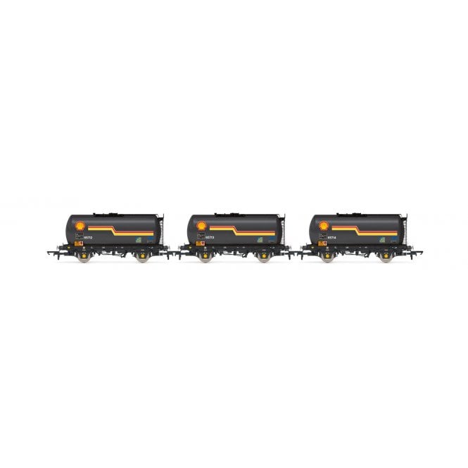 Hornby Shell, TTA Tank Wagon Triple Pack - Era 8