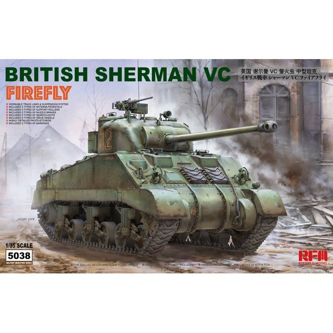 Rye Field Models Sherman Firefly Vc 'Velikiye Luki' (British) (1:35)