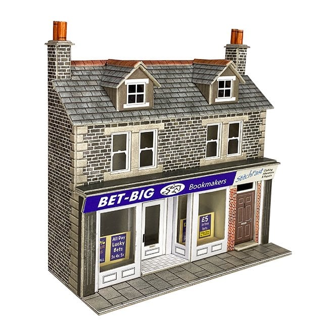 Metcalfe OO Shop Fronts - Stone - OO Scale